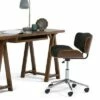 Perry Bentwood Office Chair - WyndenHall White