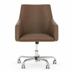 Cabot Mid-Back Leather Box Chair - Bush Furniture White -Office Chairs Sales Shop unnamed file 9491