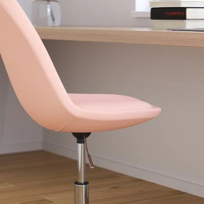 Merrick Lane Swivel Office Chair with Height Adjustable Swivel Seat in Stylish Upholstery 5 Merrick Lane Swivel Office Chair with Height Adjustable Swivel Seat in Stylish Upholstery - Image 3