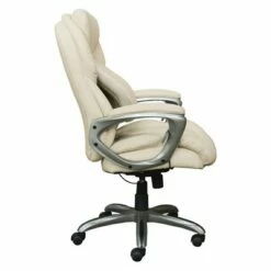 Works My Fit Executive Office Chair with Active Lumbar Support - Serta Ivory -Office Chairs Sales Shop unnamed file 9555