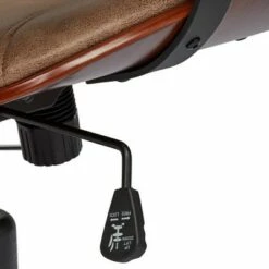 55 Downing Street Julian Walnut Veneer and Steel Adjustable Swivel Office Chair -Office Chairs Sales Shop unnamed file 9576