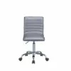Alessio Office Chair Silver PU/Chrome - Acme Furniture -Office Chairs Sales Shop unnamed file 9679