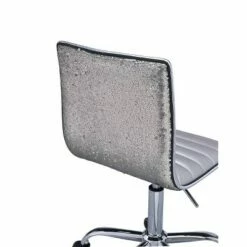 Alessio Office Chair Silver PU/Chrome - Acme Furniture -Office Chairs Sales Shop unnamed file 9682