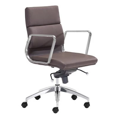 ZM Home ZUO Engineer Low-Back Office Chair Black 7 ZM Home ZUO Engineer Low-Back Office Chair Black - Image 5