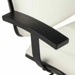 55 Downing Street Julian White Fabric and Steel Adjustable Swivel Office Chair -Office Chairs Sales Shop unnamed file 9700