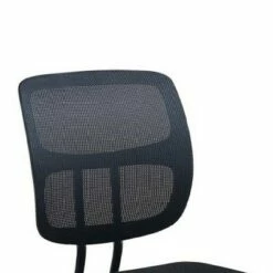 Office Chairs Sales Shop 16 Curved Mesh Back with Padded Seat Office Chair Black - Benzara