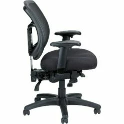 Eurotech Apollo Multi-Function Mesh Task Chair Silver Fabric Seat/Silver Mesh Back MFT945SL
